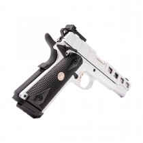 Army Armament 1911 R-30 (Silver), Pistols are generally used as a sidearm, or back up for your primary, however that doesn't mean that's all they can be used for